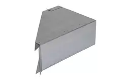 Raccordement latéral 170x80 mm 45 degrés pour la canalisation