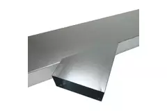 Raccordement latéral 170x80 mm 45 degrés pour la canalisation