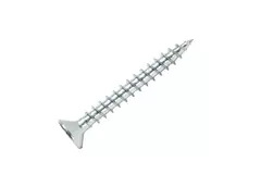 Vis à tête fraisée pour panneaux d'aggloméré 5 x 40 mm - tête cruciforme - Boîte de 500 pièces