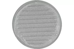 Grille de ventilation métal ronde Ø 160 mm gris - MR160P - RAL9006