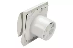 Vmc salle de bain Itho Daalderop Ø100 mm- blanc avec minuterie BTV-N201 T