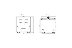 Unité de récupération de chaleur DucoBox Energy Comfort Plus D550