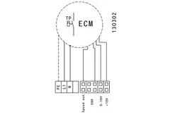 Ventilateur de gaines Ruck ETAMASTER avec moteur EC 780m³/h - Ø 150 mm + commande de potentiomètre 10 kO