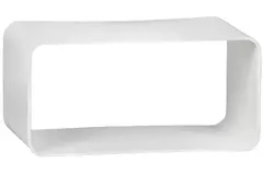 Raccord femelle carré en plastique 110 x 55 mm - KSF