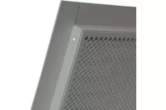 Grille métal industriel 150 x 200 mm zinc - MRF1520Zn