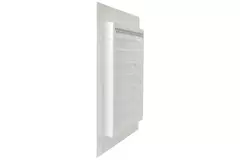 Grille métal industriel 200 x 200 mm blanc - MRF2020