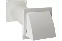 Gaine murale exérieure SPK3 Ø100mm avec clapet anti retour