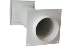 Gaine murale exérieure SPK3 Ø100mm avec clapet anti retour