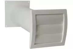 Gaine murale exérieure SPK4 Ø125mm à lamelles amovibles