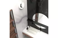 Vmc salle de bain Svara avec capteur d'humidité et de lumière 100-125mm (contrôlé par application)