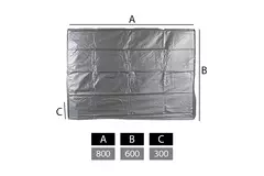Couvercle pour unités extérieures moyen 800 x 600 x 300 mm
