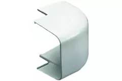Climaplus gaine de climatisation Coude extérieur 90x65mm RAL 9010 BLANC