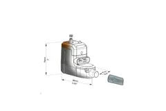 Sauermann Mini pompe à condensat monobloc 20l/h