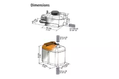 Sauermann Mini pompe à eau de condensation 20l/h