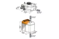 Sauermann Mini pompe à eau de condensation 30l/h