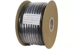 Câble flexible en caoutchouc noir 5 x 1,5 pour usage extérieur, rouleau de 50 mètres