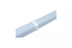 Climaplus air conditioning duct Connecteur 125x75mm RAL 9010 BLANC