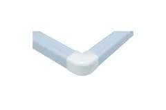 Climaplus air conditioning duct Angle extérieur 125 x 75mm RAL 9010 WHITE