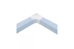 Climaplus gaine de climatisation Coude intérieur 125 x 75mm RAL 9010 BLANC