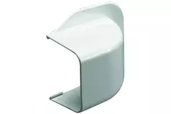 Climaplus air conditioning duct Wall cap 125x75mm RAL 9010 WHITE