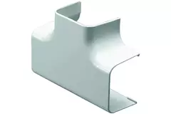 Climaplus gaine de climatisation Pièce en T pour gaine de montage 125 x 75 mm RAL 9010 BLANC