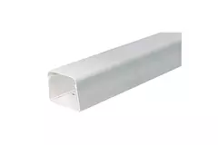 Climaplus gaine de climatisation 1,5m gaine 70x55mm RAL 9010 BLANC