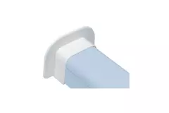 Climaplus rosace murale pour gaine de climatisation 70x55mm RAL 9010 BLANC
