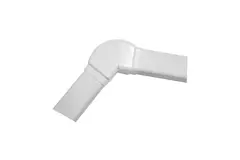 Climaplus gaine de climatisation Coude réglable 90x65mm RAL 9010 BLANC