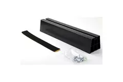 Barre de montage à l'extérieur de l'unité en PVC dur, longueur 450 mm