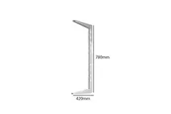 Rodigas Console de plafond 780x420mm