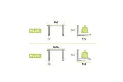 Unité extérieure Rodigas Console murale 550x560x1000mm