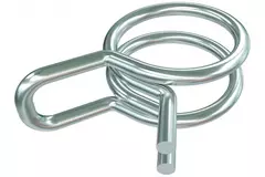 Sauermann Collier de serrage en fil d'acier pour tuyau Ø10mm (jeu de 25 pièces)