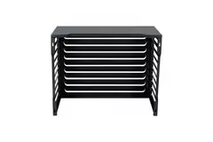 ClimaConnect : caisson pour climatiseur et pompe à chaleur, grand format, RAL 7024, gris graphite