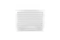 ClimaConnect : caisson pour climatiseur et pompe à chaleur, couleur RAL 9010 Blanc