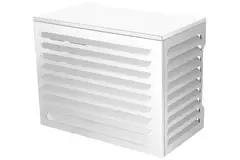 ClimaConnect : caisson pour climatiseur et pompe à chaleur, couleur RAL 9010 Blanc