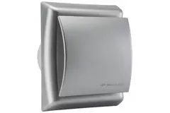 Vmc salle de bain Itho Daalderop Ø100 mm- argent mat avec minuterie BTVZ-N211 T