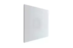 Diffuseur de plafond perforé pour extraction 594x594 - pièce de transition pour raccordement supérieur Ø 125 mm