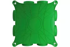 Pack DucoBox Silent Connect tout-en-un 400 m³/h + Émetteur RFT + 4 bouches VMC - prise de terre