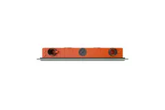 Grille linéaire encastrable sans cadre Ergovent 1000 mm avec diamètre de raccordement 75 mm - standard