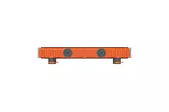 Grille linéaire encastrable sans cadre Ergovent 1000 mm avec diamètre de raccordement 75 mm - standard