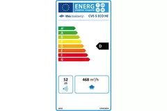 Itho Daalderop CVE-S ECO High Performance Package HE 415 m³/h + capteur d'humidité + RFT-N Auto control + 4 valves - euro plug