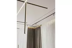 Diffuseur à fente sans cadre Ergovent 1050 mm avec diamètre de raccordement 90 mm - modulaire - 1 fente