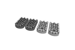 Kit de vibration 14PLUS : 2 amortisseurs souples et 2 amortisseurs durs jusqu'à 100 kG