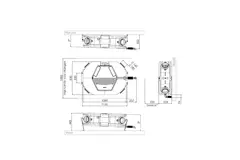 Unité de plafond double flux Orcon HRC-360-OptiAir