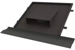Thermoduct conduit plat horizontal diamètre 180 pour toiture en pente