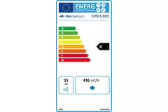 Ventilateur de toit tubulaire Itho Daalderop ECO CVD-S RFT 350 m3/h