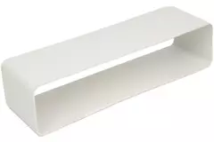Manchon de raccordement en plastique carré 220x90 mm - KSF29