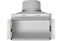 Diffuseur mural avec raccordement supérieur Vent-Axia Uniflexplus 1x Ø90 mm