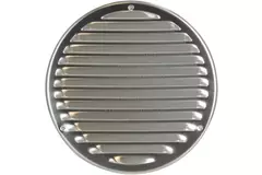 Grille de ventilation métal ronde Ø 200 mm acier inoxydable - MR200i