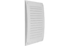 Grille murale 250x170 mm blanc - N25